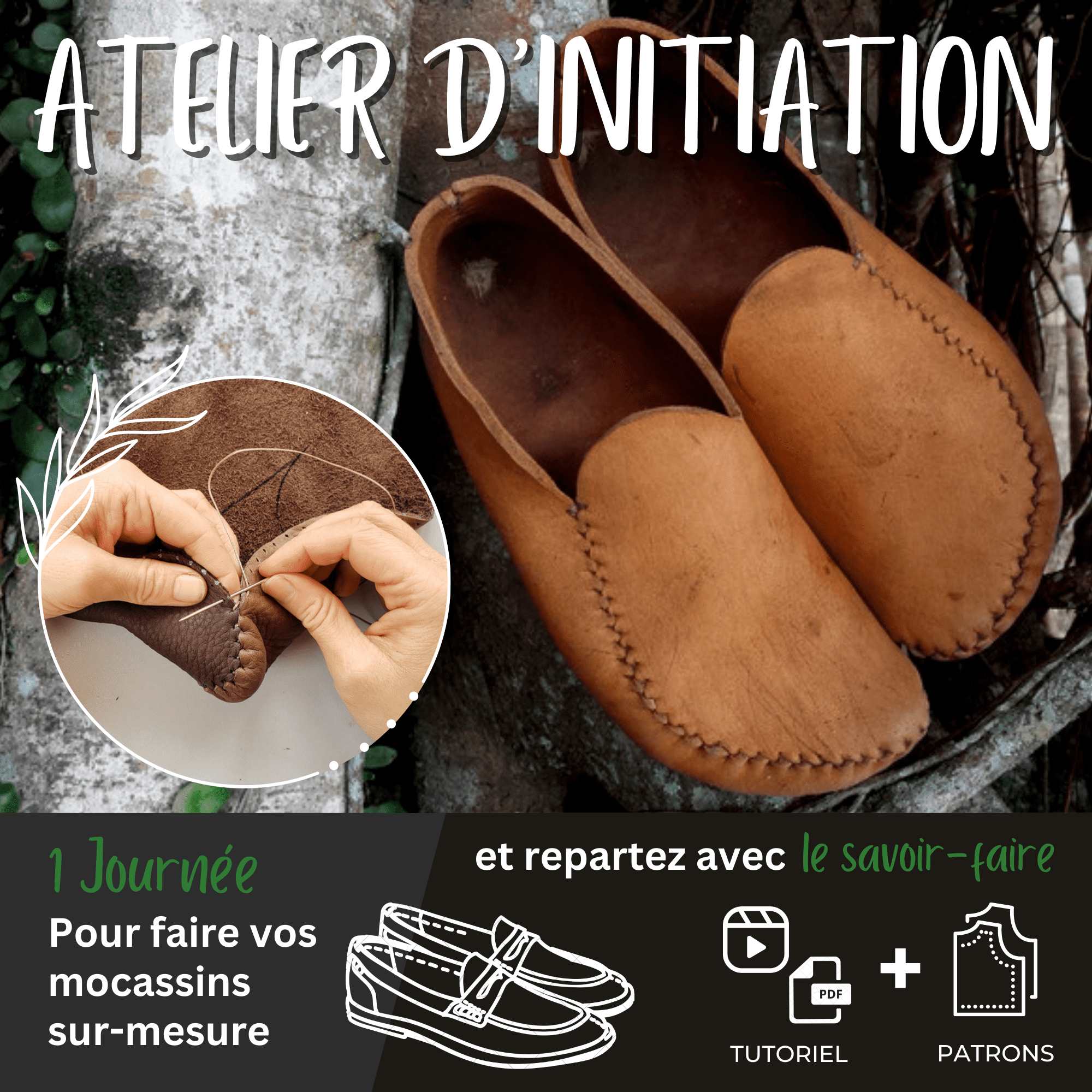 Atelier Mocassin à Richelieu (37120), réservation pour le 05 Novembre 2023