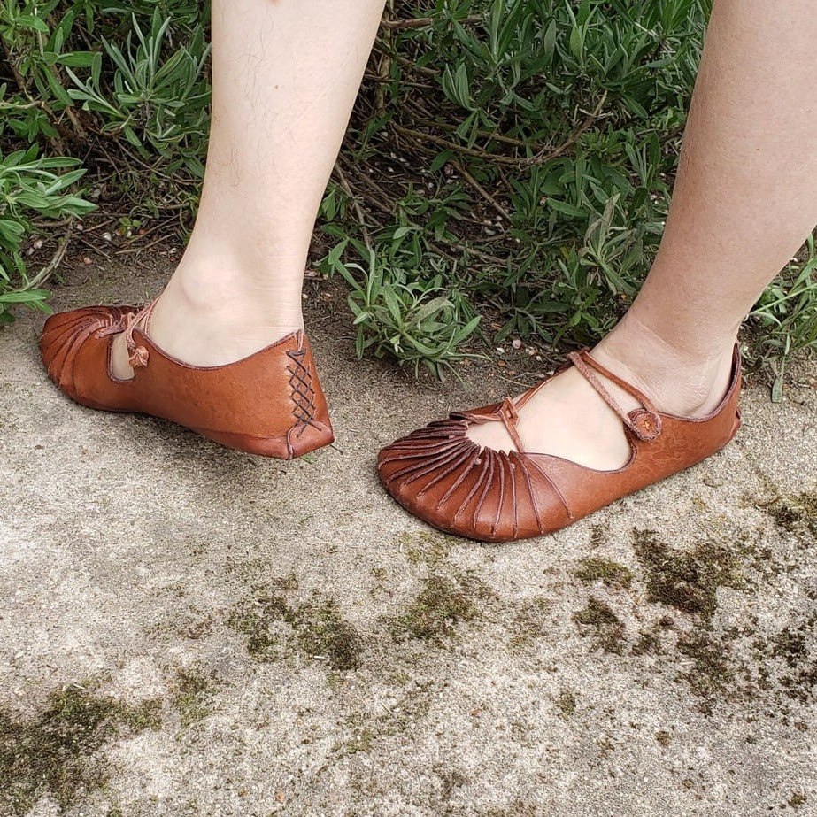 Vegetable tanned leather on sale sandals