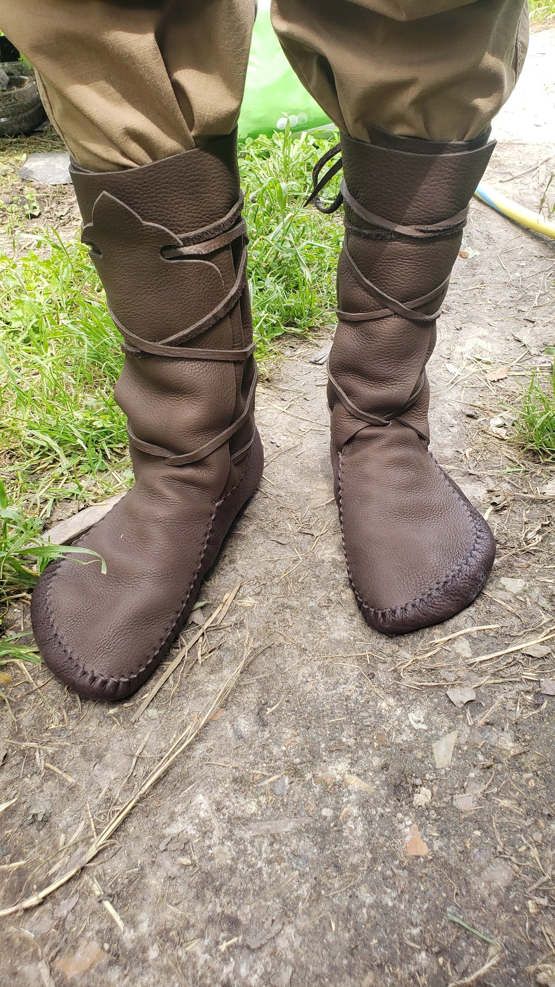 Viking Medieval Boots Custom Made Barefoot Boots