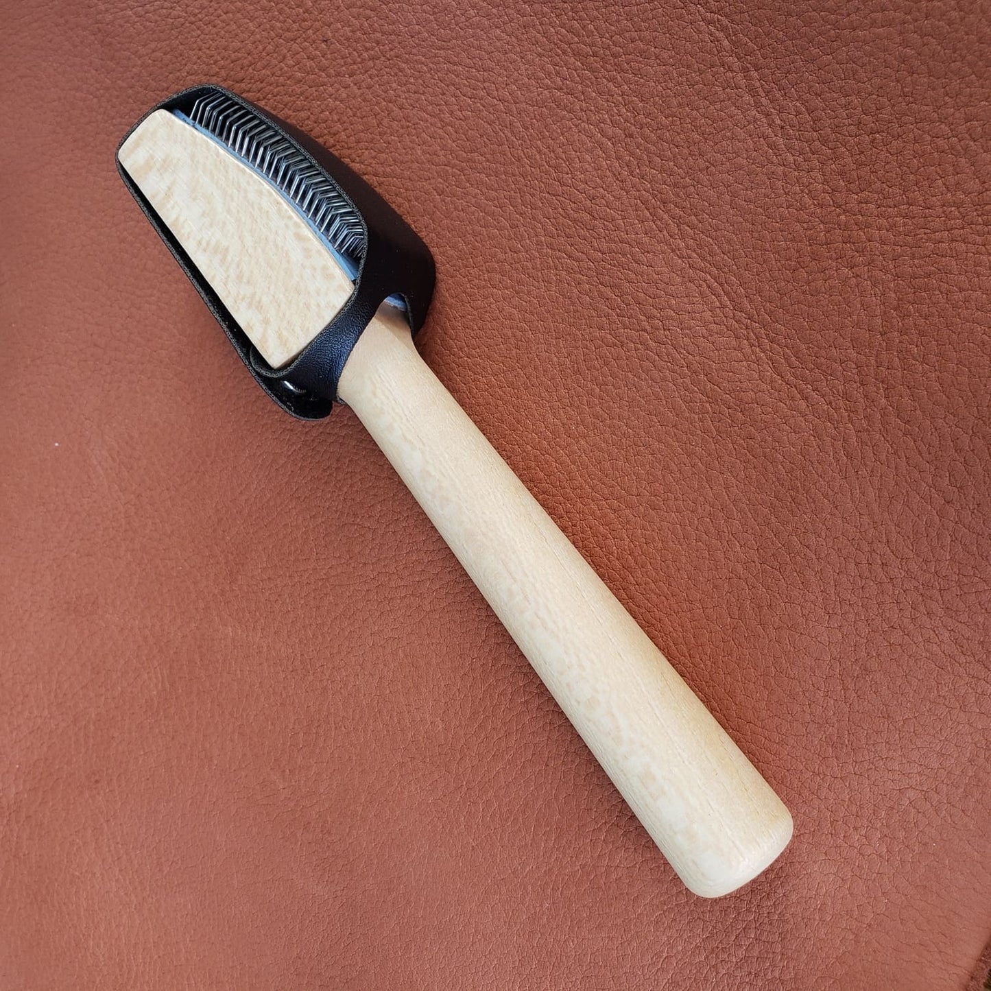 Metal Brush for Moccasins & Leather