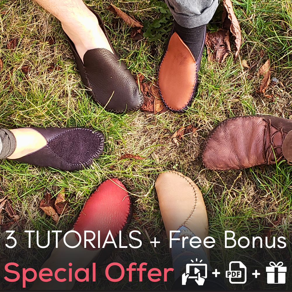 3 VIDEO & PDF Tutorials with Printable Patterns - Promotional Bundle