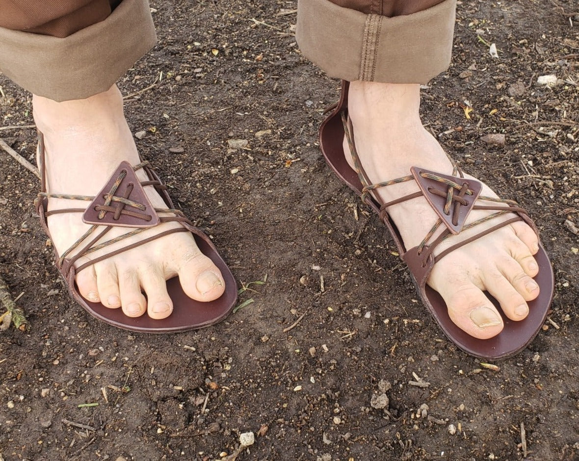 A pair of custom-made sandals from a shoemaker in Jinotega, Nicaragua Stock  Photo - Alamy